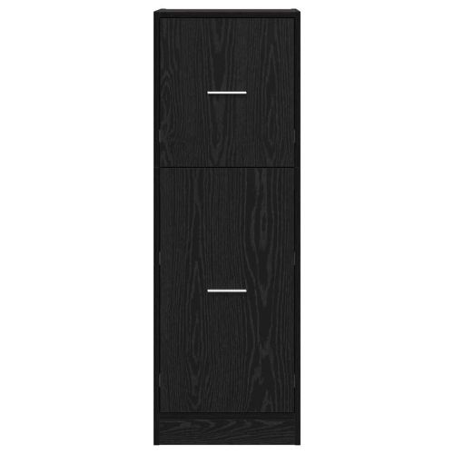 Аптекарски шкаф Черен дъб 40 x 41 x 118 см Инженерно дърво