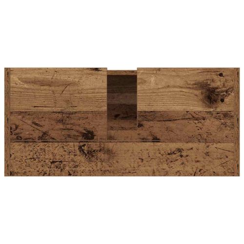 Шкаф за баня Старо дърво 63 x 29 x 55 cm Инженерно дърво