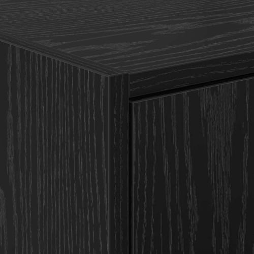 Шкаф за баня с врата Черния дъб 63 x 29 x 55 cm Инженерно дърво