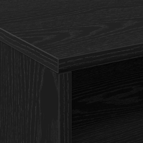 За шкафове с рафт с колело с врата Черния дъб 60 x 48 x 74.5 см