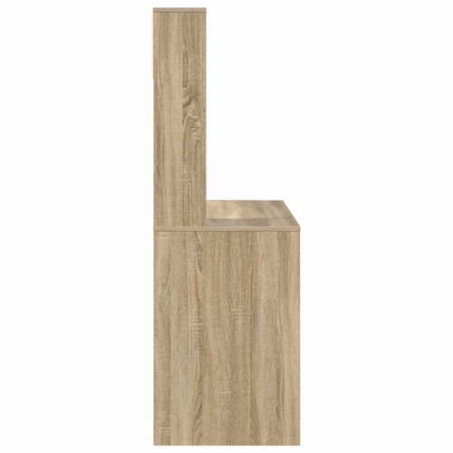 Бюро с рафт Сонома дъб 91 x 50 x 149 см Инженерно дърво