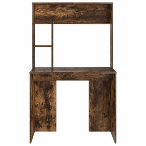 Бюро с рафт Димян дъб 91 x 50 x 149 см Инженерно дърво