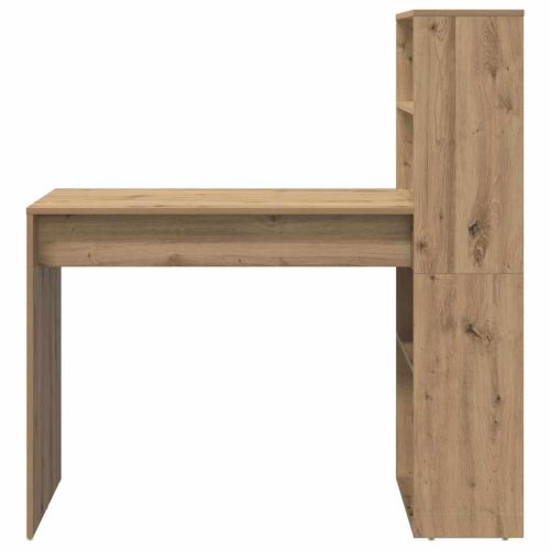 Бюро с рафт Дъб 113 x 54 x 120 см Инженерно дърво