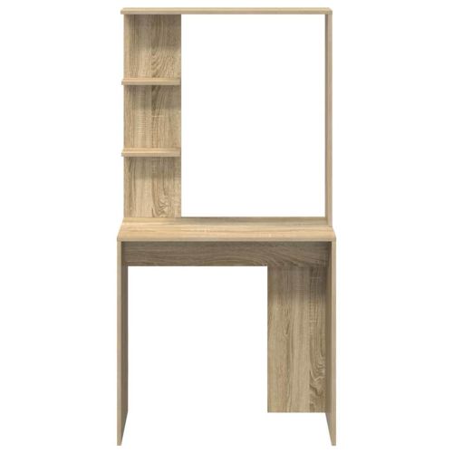 Бюро с рафт Сонома дъб 78,5 x 37 x 154,5 см Инженерно дърво
