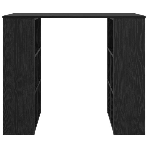 Бюро с рафт Черния дъб 90 x 50 x 75 см Инженерно дърво