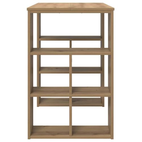 Бюро с рафт със съхранение Дъб 90 x 50 x 75 см Инженерно дърво