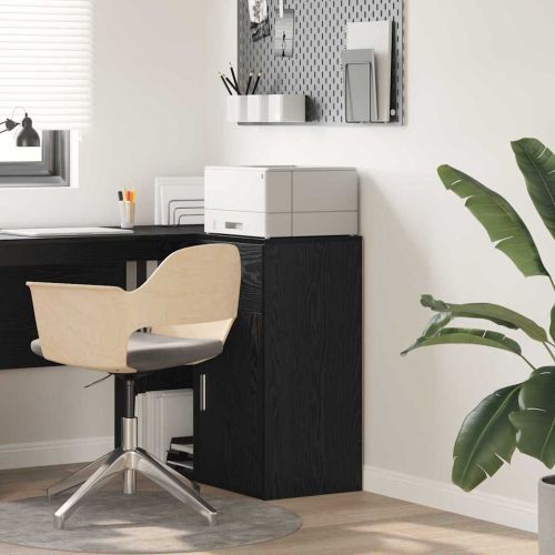 Служебен шкаф с чекмедже Черния дъб 38 x 34 x 75 см