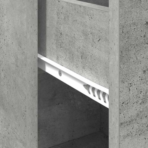 Служебен шкаф с чекмедже Циментено сиво 38 x 34 x 75 см