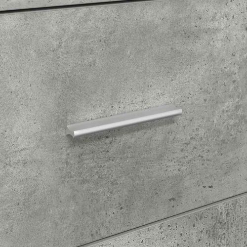 Служебен шкаф с чекмедже Циментено сиво 38 x 34 x 75 см