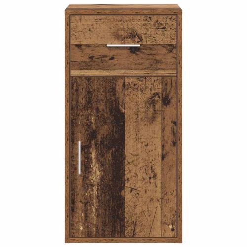 Служебен шкаф с чекмедже Старо дърво 38 x 34 x 75 см