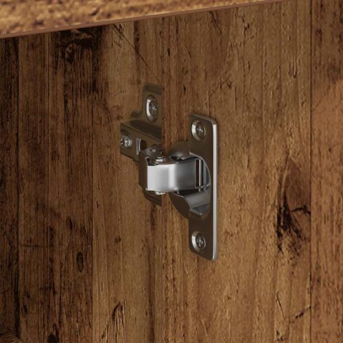 Служебен шкаф с чекмедже Старо дърво 38 x 34 x 75 см