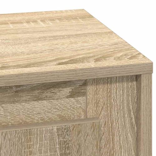 Нощен шкаф 2 pcs Сонома дъб 44 x 34,5 x 45 см Инженерно дърво