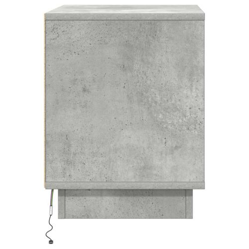 Нощен шкаф 2 pcs Циментено сиво 44 x 34,5 x 45 см
