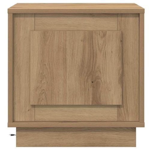 Нощен шкаф 2 pcs Дъб 44 x 34,5 x 45 см Инженерно дърво