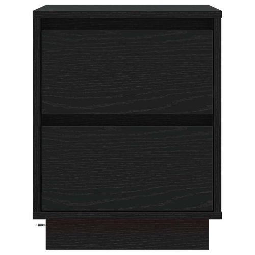 Нощен шкаф Черния дъб 39 x 34,5 x 50 см Инженерно дърво