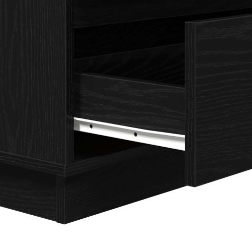Нощен шкаф Черния дъб 71 x 34,5 x 75 см Инженерно дърво