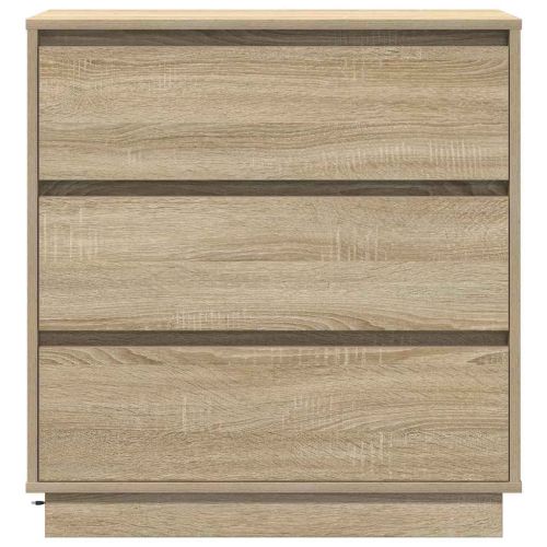 Нощен шкаф Сонома дъб 71 x 34,5 x 75 см Инженерно дърво