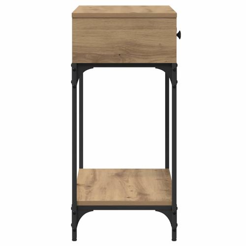 Конзолна маса дъб артизан 75 x 34,5 x 75 см Инженерно дърво