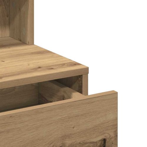 Тоалетка с чекмедже Дъб 80 x 41 x 134,5 см Инженерно дърво