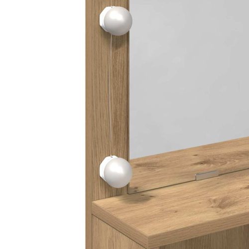 Тоалетка с чекмедже Дъб 80 x 41 x 134,5 см Инженерно дърво