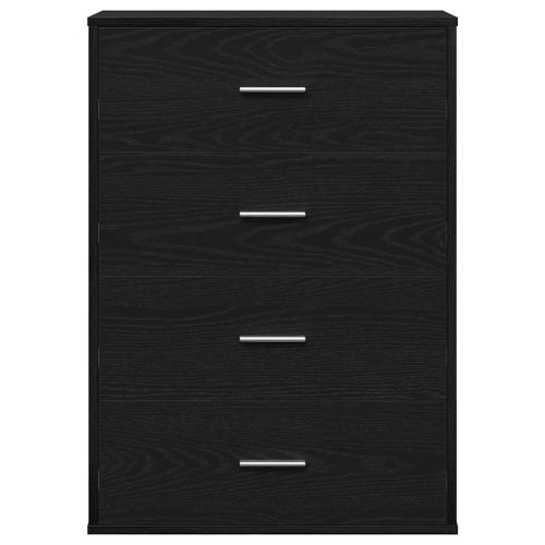 Служебен шкаф Черния дъб 60 x 31 x 84 см Инженерно дърво