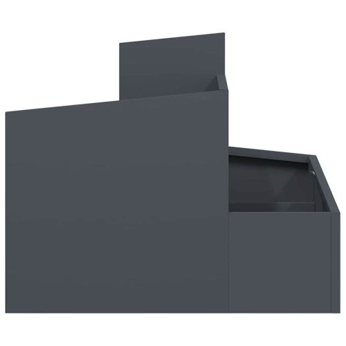 Градинска саксия Антрацит 60 x 60 x 50 см