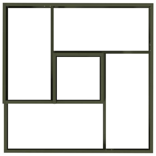 Градинска саксия Маслинено зелено 60 x 60 x 50 см