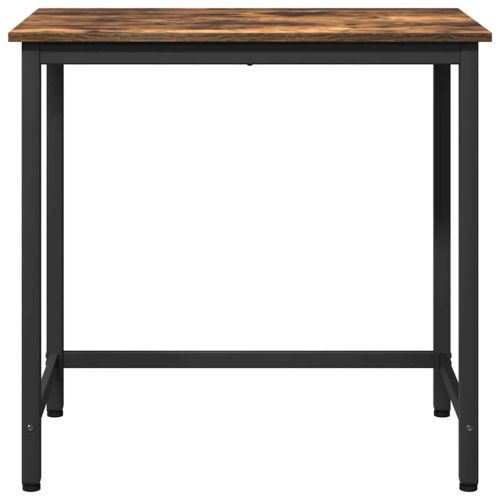 Маса Димян дъб 100 x 50 x 76,5 см Инженерна дървесина и стомана