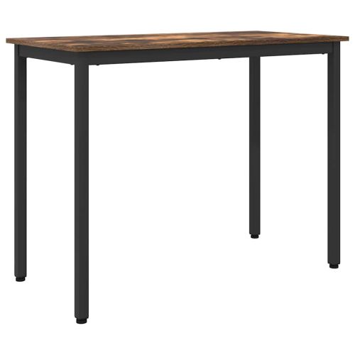 Маса Димян дъб 100 x 50 x 76,5 см Инженерна дървесина и стомана