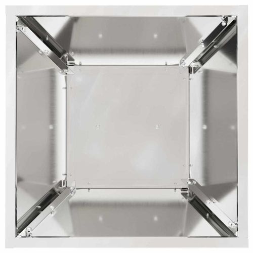 Саксия с колона 2 pcs Сребрист 35 x 35 x 73 см