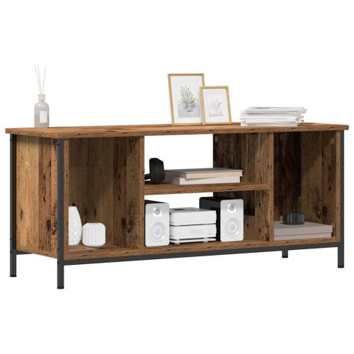ТВ шкаф Старо дърво 102 x 35 x 45 см Инженерно дърво