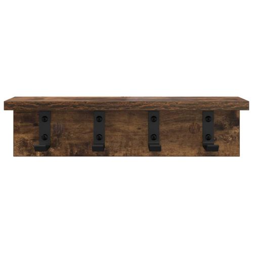Стенен закачалка за палта Димян дъб 40 x 10,5 x 10,5 см