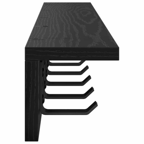 Стенен закачалка за палта Черния дъб 80 x 10,5 x 10,5 см