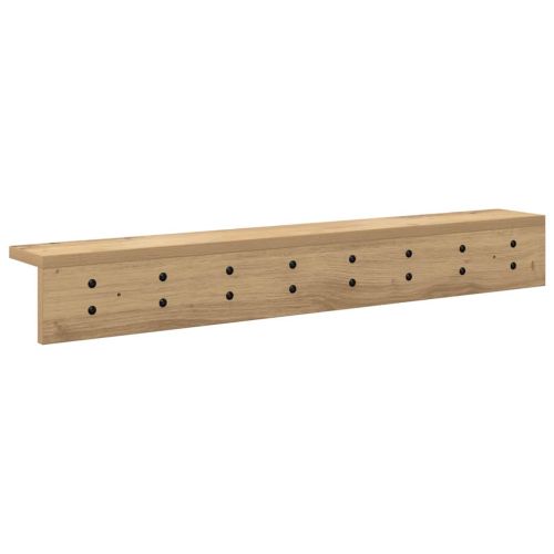 Стенен закачалка за палта Дъб 80 x 10,5 x 10,5 см