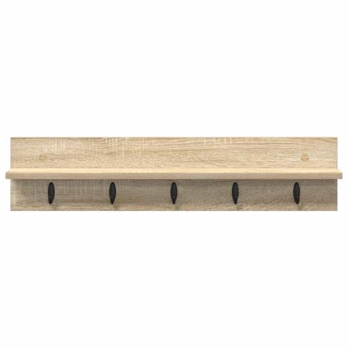 Стенен закачалка за палта Сонома дъб 80 x 10,5 x 18 см