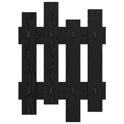 Стенен закачалка за палта Черния дъб 60 x 3 x 82 см