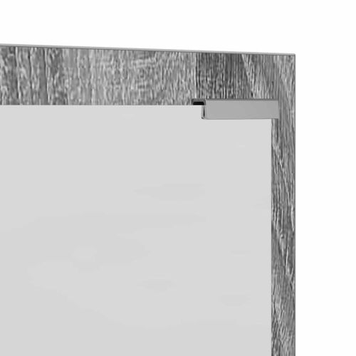 Стенен закачалка за палта Сив Сонома 100 x 10 x 100 см