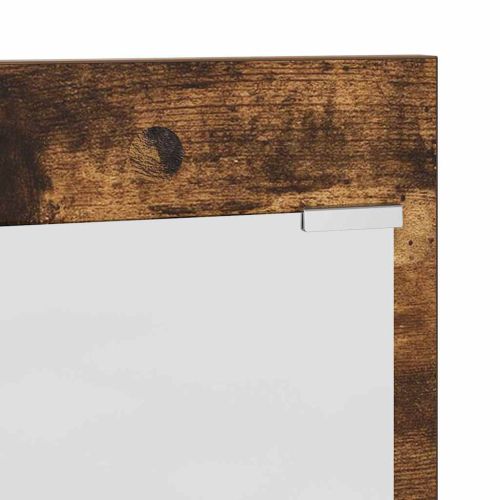 Стенен закачалка за палта с рафт Димян дъб 90 x 10 x 50 см