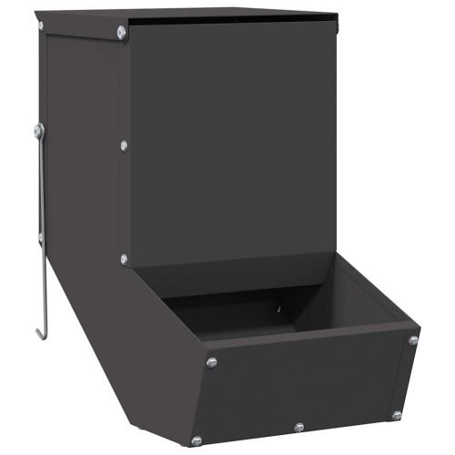 Хранилка за зайци Черно 17,5 x 26 x 28,5 см