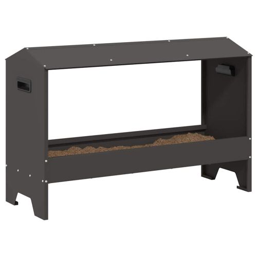 Хранилка за пилета Черно 81 x 32 x 53,5 см