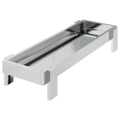 Хранилка за пилета Сребрист 80 x 28 x 13.5 см