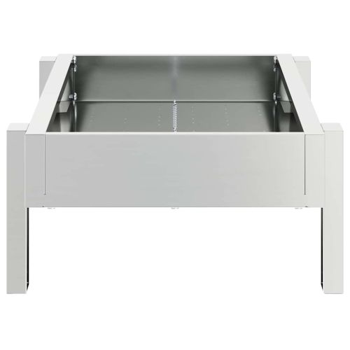 Хранилка за пилета Сребрист 80 x 28 x 13.5 см