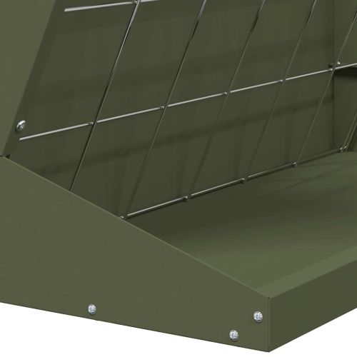 Хранилка за сено Маслинено зелено 71 x 33 x 70 см