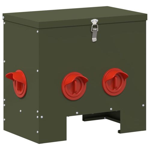 Кокошарник Маслинено зелено 40,5 x 25 x 38 см