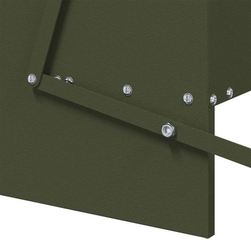 Кокошка Т ределна хранилка Маслинено зелено 75 x 53 x 20,5 см