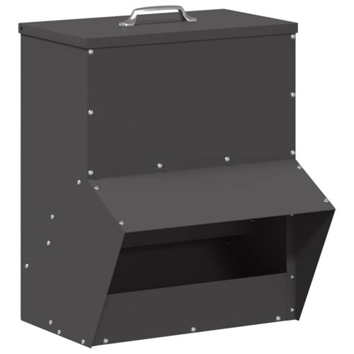 Кокошарник Черно 20 x 25 x 35 см Студено валцована стомана