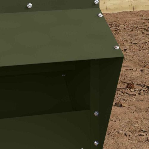 Кокошарник Маслинено зелено 20 x 25 x 35 см