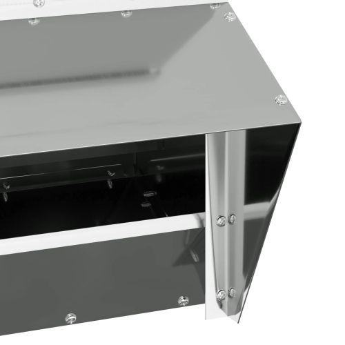 Кокошарник Сребрист 20 x 25 x 35 см Галванизирана стомана