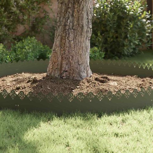 Ограничители за тревни площи 30 pcs Маслинено зелено
