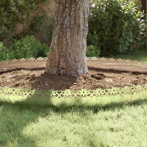 Ограничители за тревни площи 20 pcs Сребрист 103 x 0,05 x 22 см